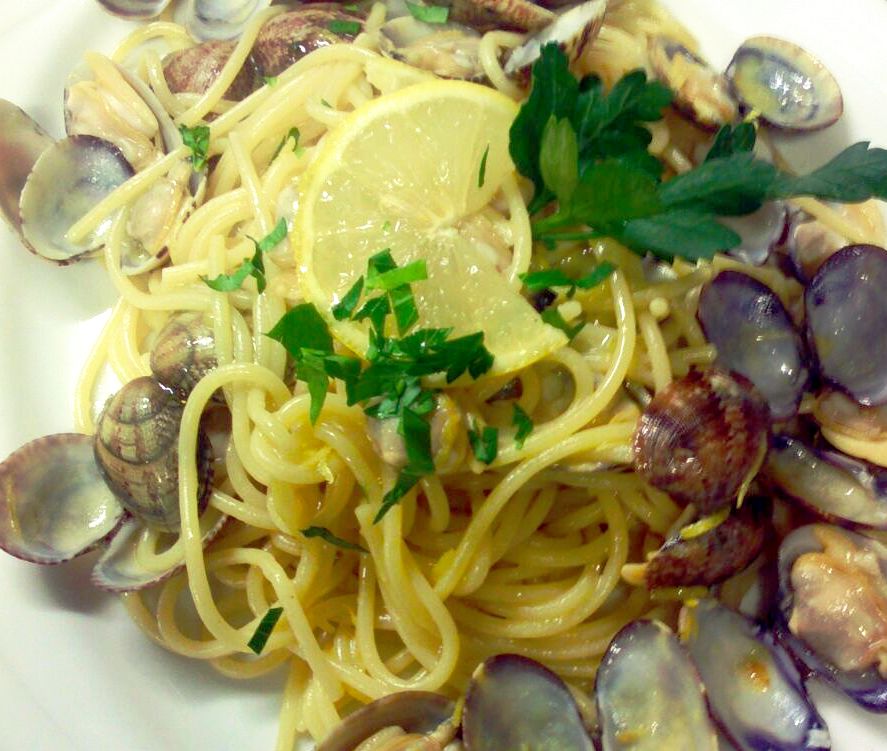 Spaghetti con le vongole